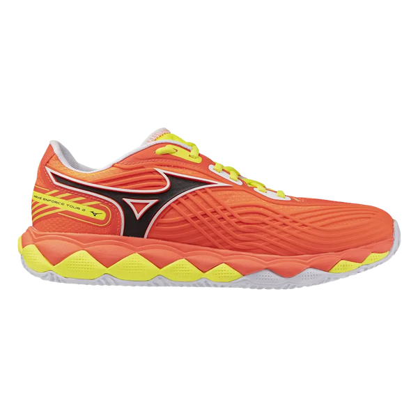 Mizuno Padel Shoes Wave Enforce Tour 2 Fluor Orange Padel 2026
