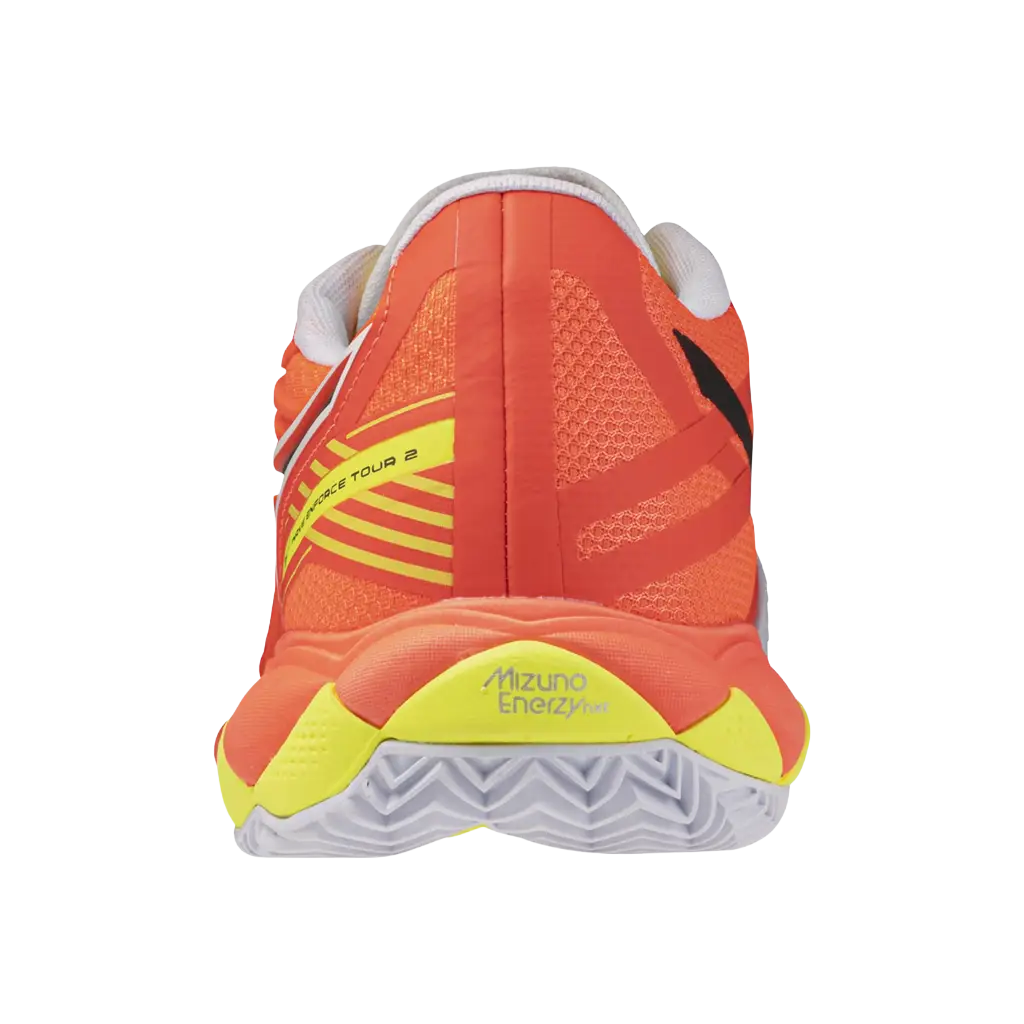 Chaussures de padel Mizuno Wave Enforce Tour 2 Padel Orange Fluor 2026