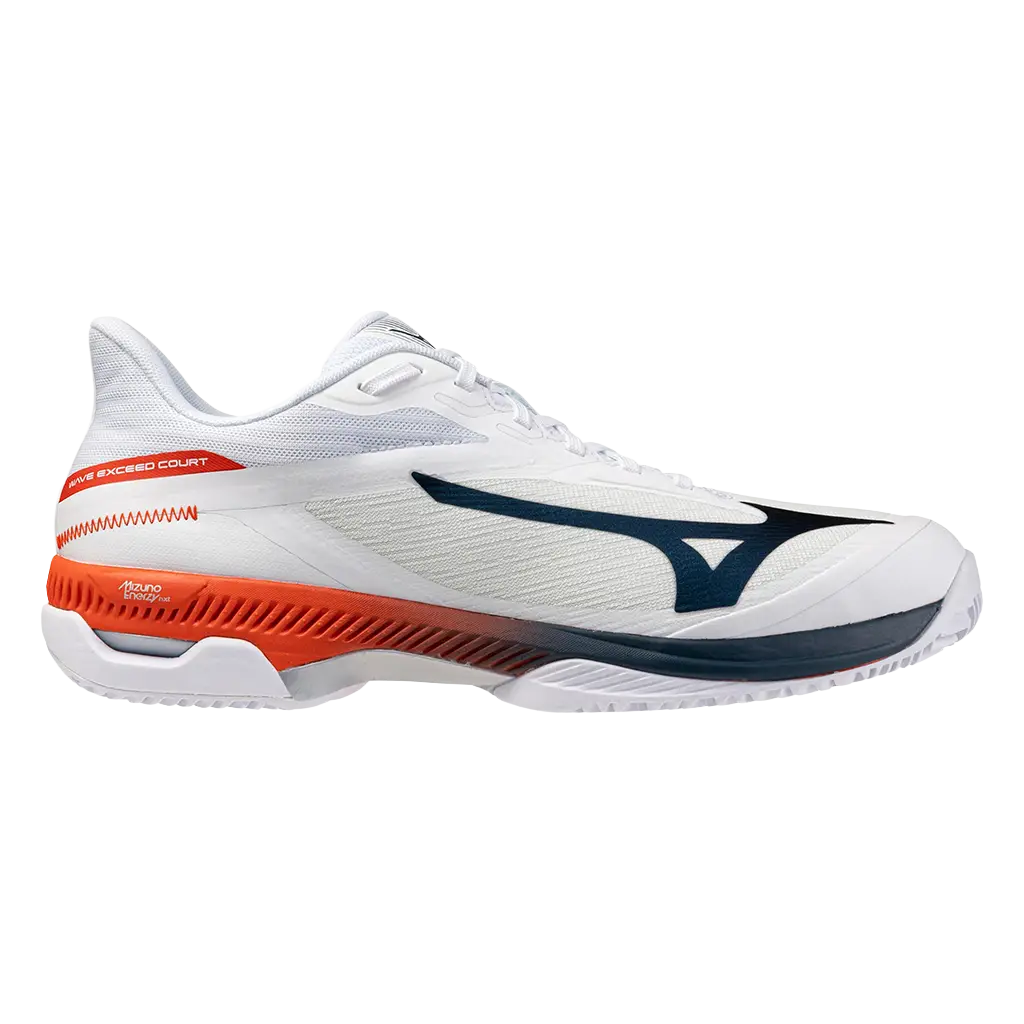Mizuno Padel Shoes Wave Exceed Court DC White/ Orange 2026