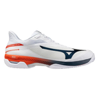 Mizuno Padel Shoes Wave Exceed Court DC White/ Orange 2026