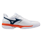 Mizuno Padel Shoes Wave Exceed Court DC White/ Orange 2026