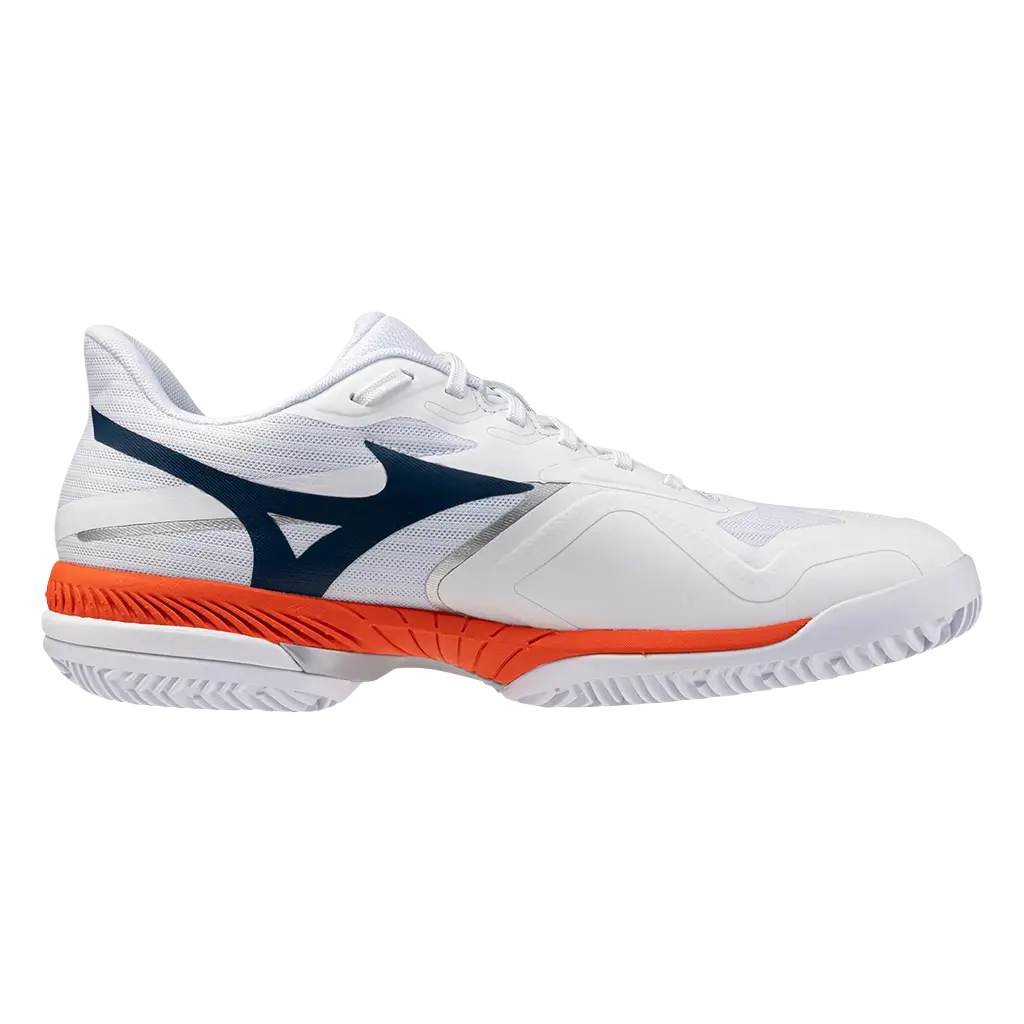 Mizuno Padel Shoes Wave Exceed Court DC White/ Orange 2026