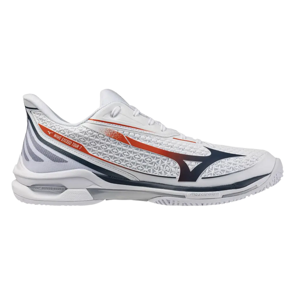 Mizuno Padel Shoes Wave Exceed Tour 7 CC White 2026 – PadelPROShop
