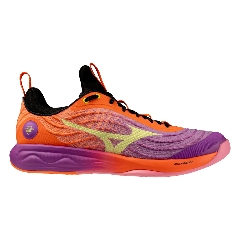 Chaussures de padel Mizuno Vague Lumineuse Elite Violet/Orange