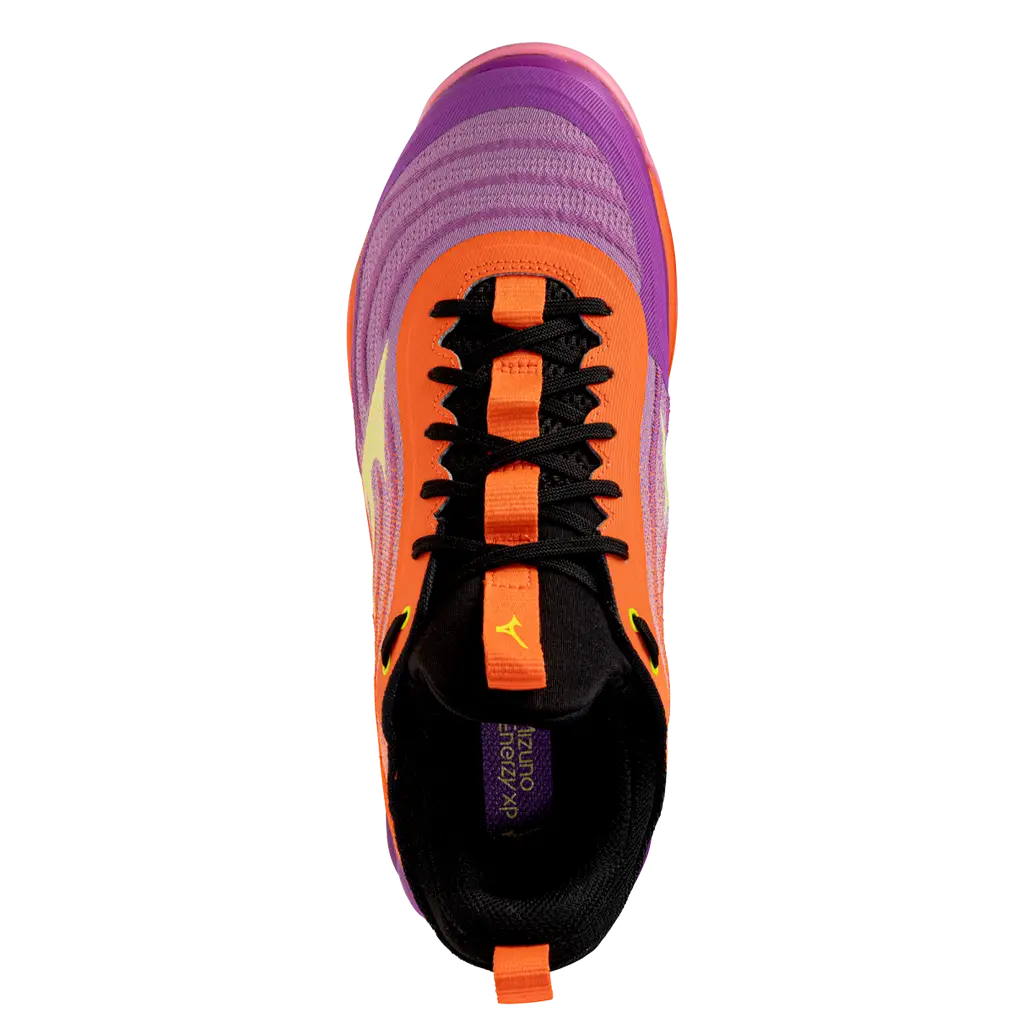 Chaussures de padel Mizuno Vague Lumineuse Elite Violet/Orange