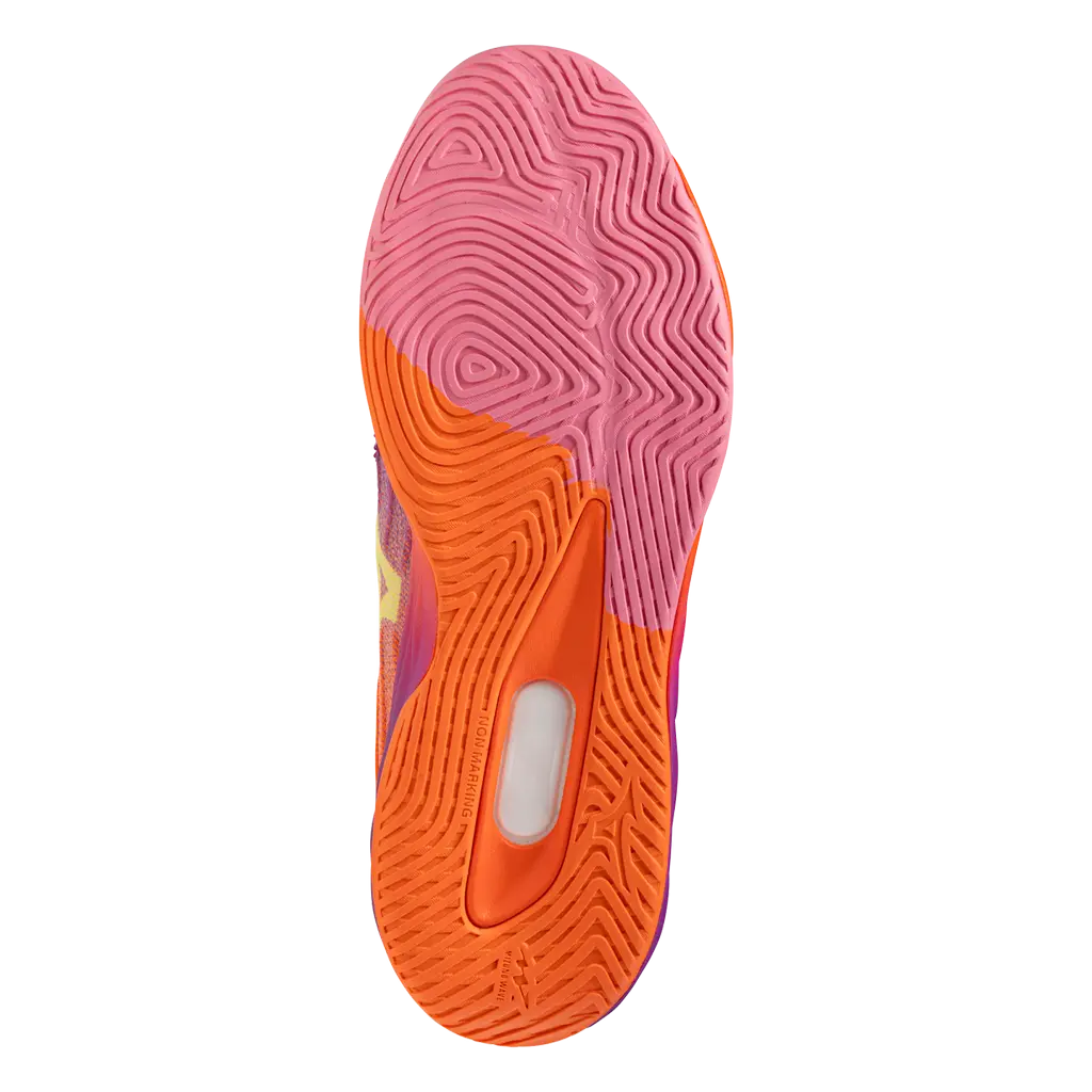 Chaussures de padel Mizuno Vague Lumineuse Elite Violet/Orange
