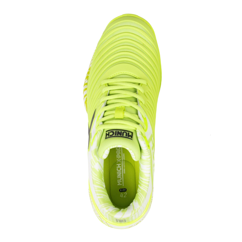 Munich Padel Shoes Padx 62 Fluor Yellow Padel