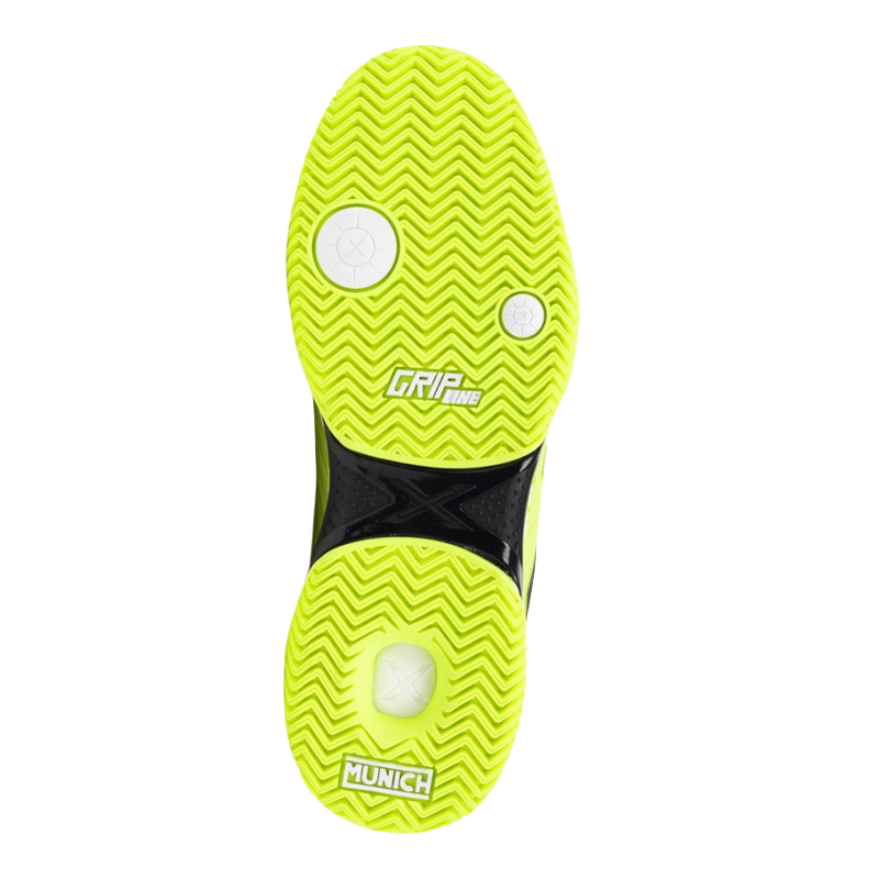Munich Padel Shoes Padx 62 Fluor Yellow Padel