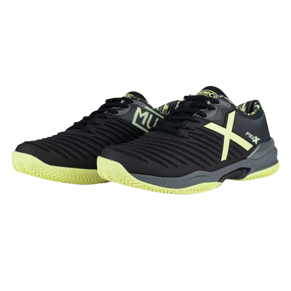 Zapatillas Munich Padx 65 Padel Negro Amarillo