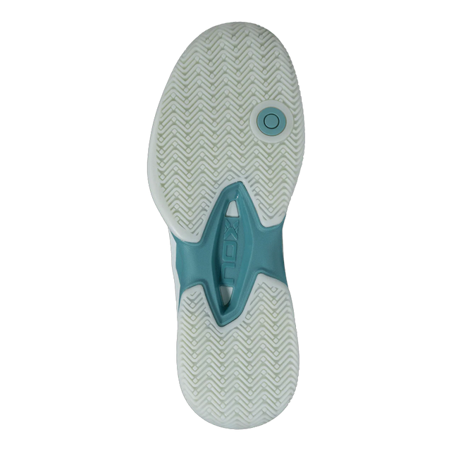 Padel Shoes Nox AT10 Morning Mist/Turquoise 2026