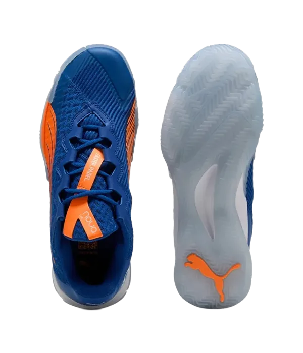 Zapatillas Puma Nova Elite Blue Fire/White/Red 2025 Momo Gonzalez
