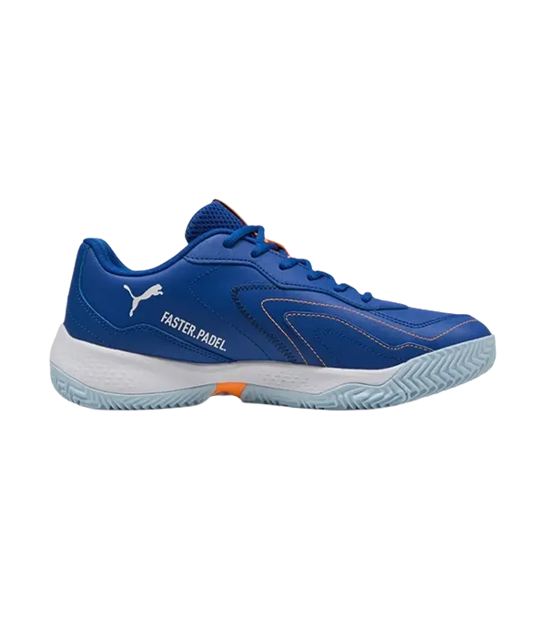 Zapatillas Puma Nova Smash Vivid Blue/White/Hit Fire 2025