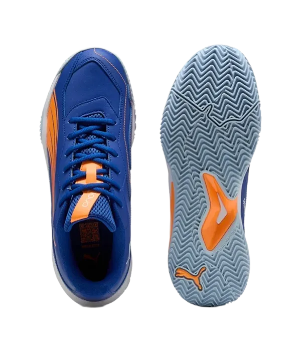 Zapatillas Puma Nova Smash Vivid Blue/White/Hit Fire 2025