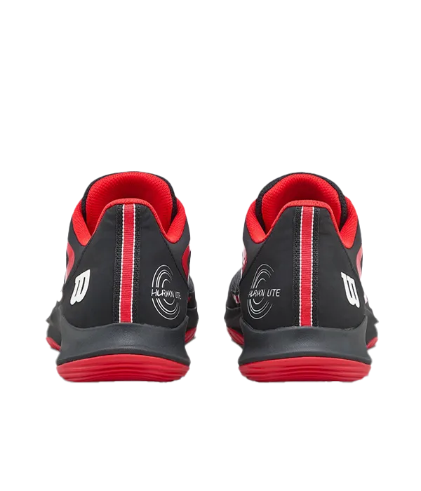 Wilson Padel Shoes Hurakn Lite Black/Infrared/White 2025