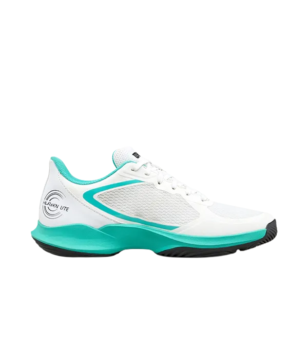Sapatilhas de padel Wilson Hurakn Leve Branco/Turquoise/Black Mulheres 2025