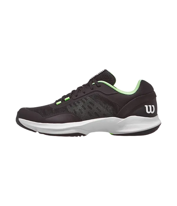 Sapatilhas de padel Wilson Hurakn Pro V2 Black/Lagartixa Branca/Verde 2025