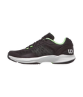 Sapatilhas de padel Wilson Hurakn Pro V2 Black/Lagartixa Branca/Verde 2025