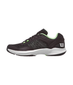 Sapatilhas de padel Wilson Hurakn Pro V2 Black/Lagartixa Branca/Verde 2025