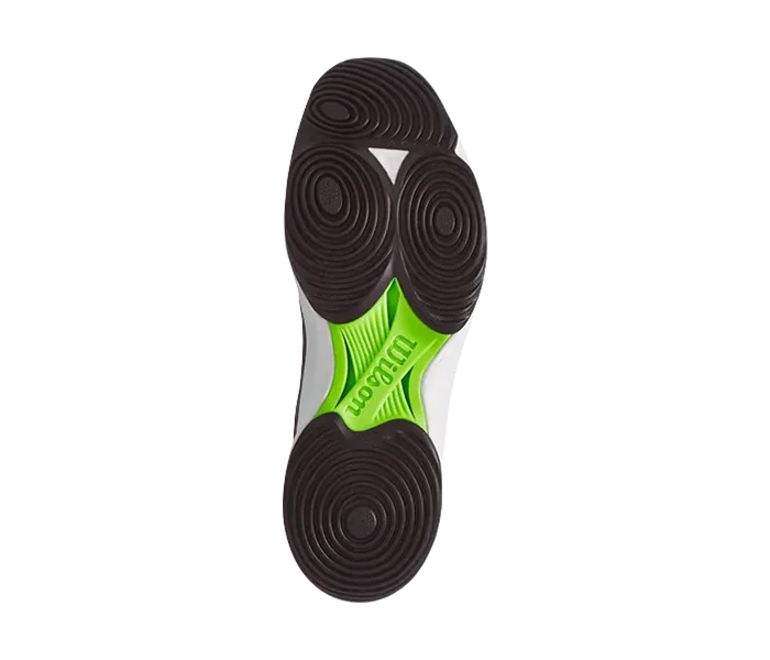 Sapatilhas de padel Wilson Hurakn Pro V2 Black/Lagartixa Branca/Verde 2025