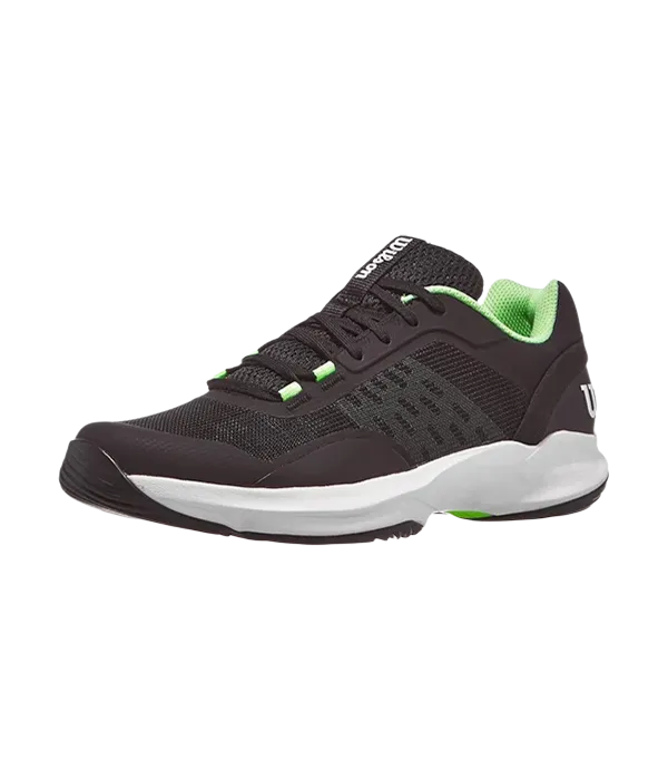 Sapatilhas de padel Wilson Hurakn Pro V2 Black/Lagartixa Branca/Verde 2025