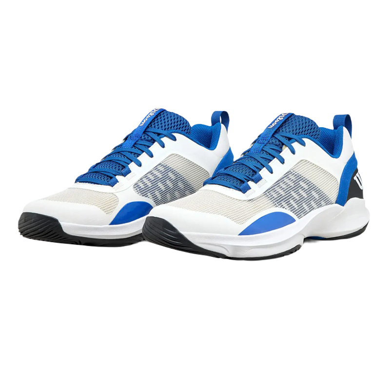 Sapatilhas de padel Wilson Hurakn Pro V2 Branco/Déjà Vu Azul/Black 2026