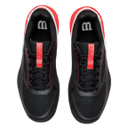 Wilson Padelschuhe Rush Pro 5 Black/Infrarot/Weiß 2026