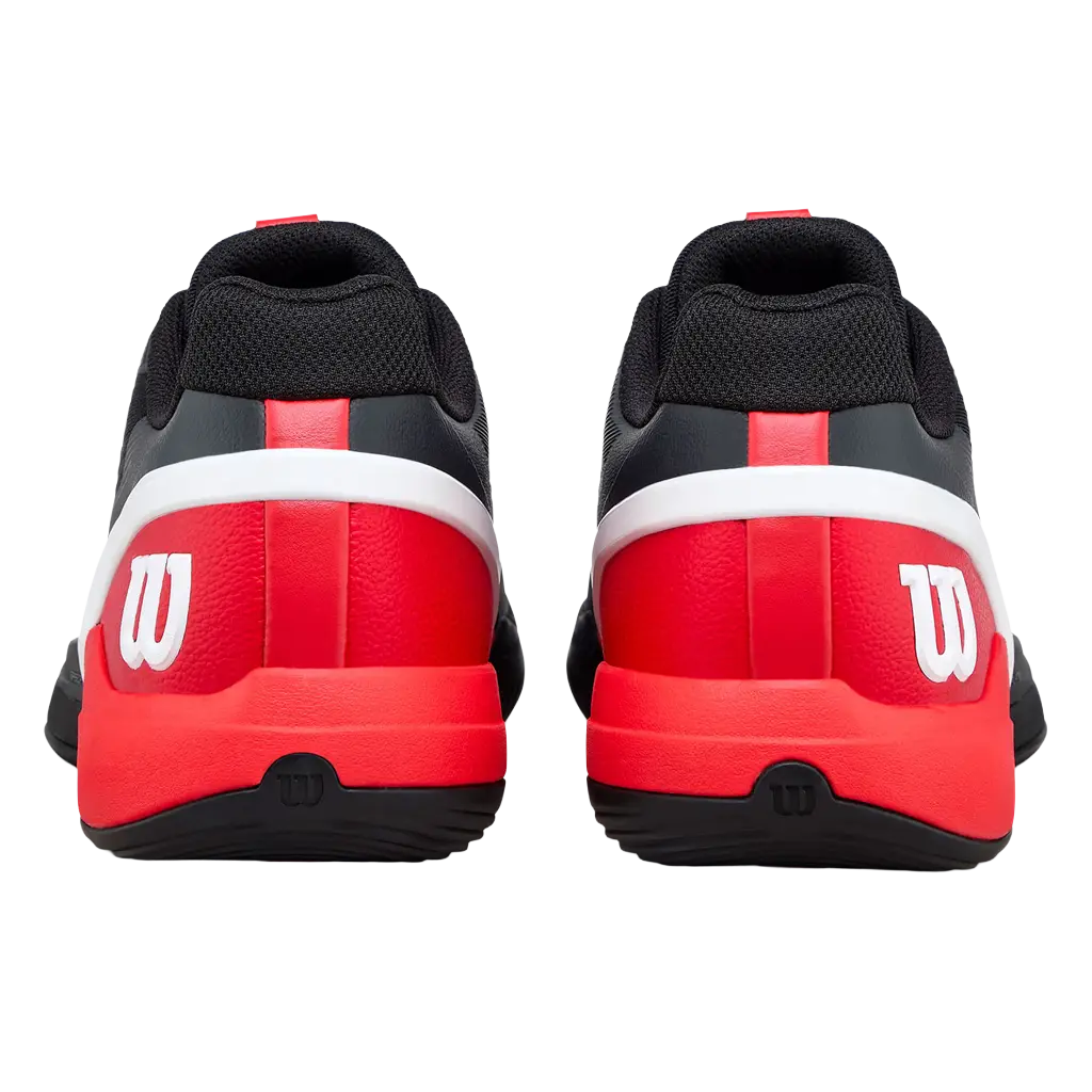Wilson Padelschuhe Rush Pro 5 Black/Infrarot/Weiß 2026