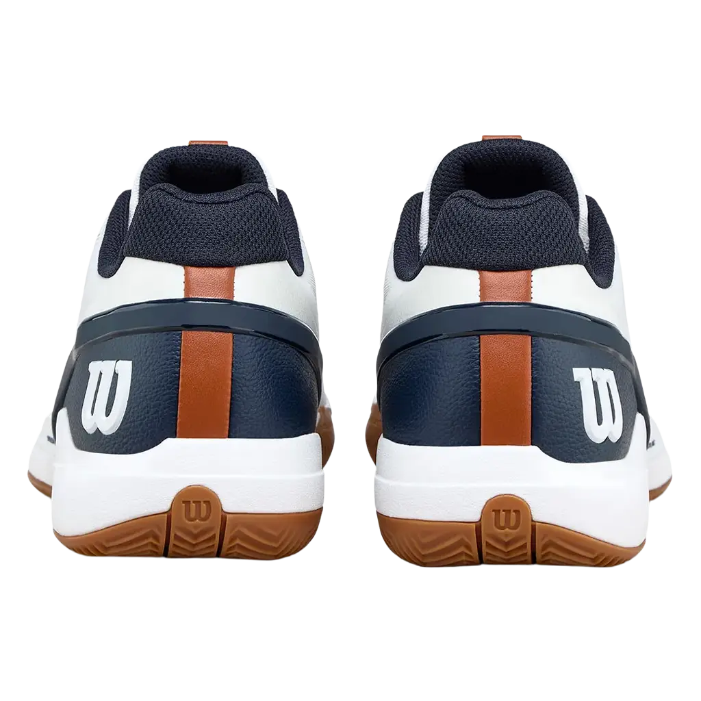 Wilson Padel Shoes Rush Pro 5 Clay White/Navy Blazer/Gum 2026