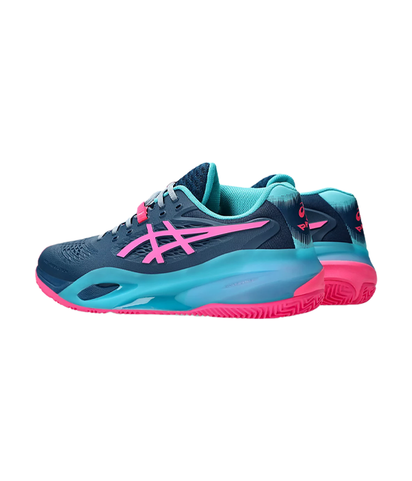 Asics Gel-Resolution X Padel Shoes Mako Blue/Hot Pink