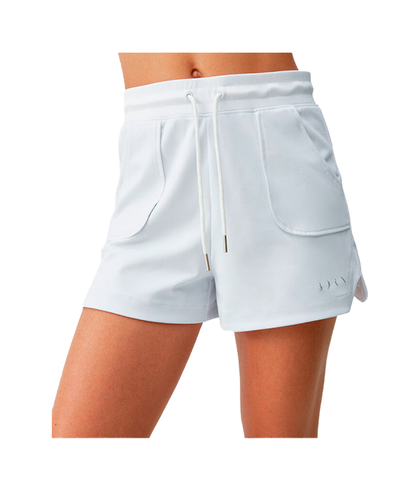 Born Living Yoga Abbie White Shorts