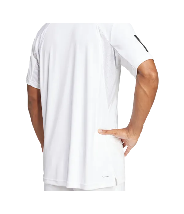T-shirt Adidas Club 3ST Blanc 2025