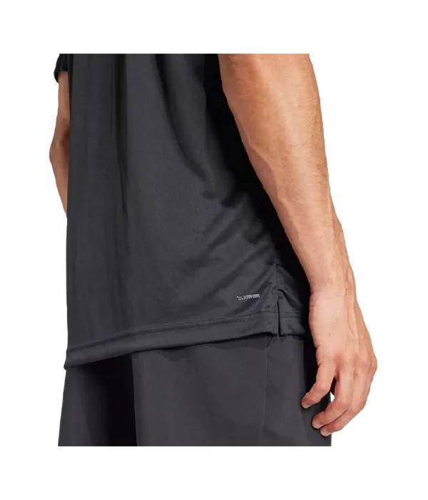 Maglietta Adidas Club 3STR Nero 2025