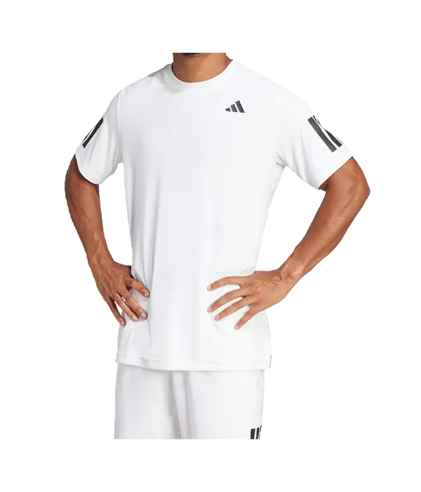T-shirt Adidas Club 3ST Blanc 2025