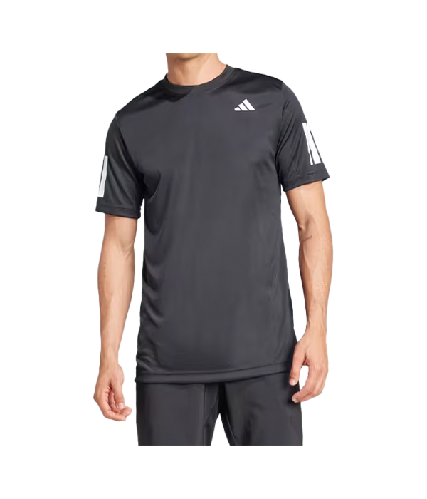 Camiseta Adidas Club 3STR Tee Negro 2025