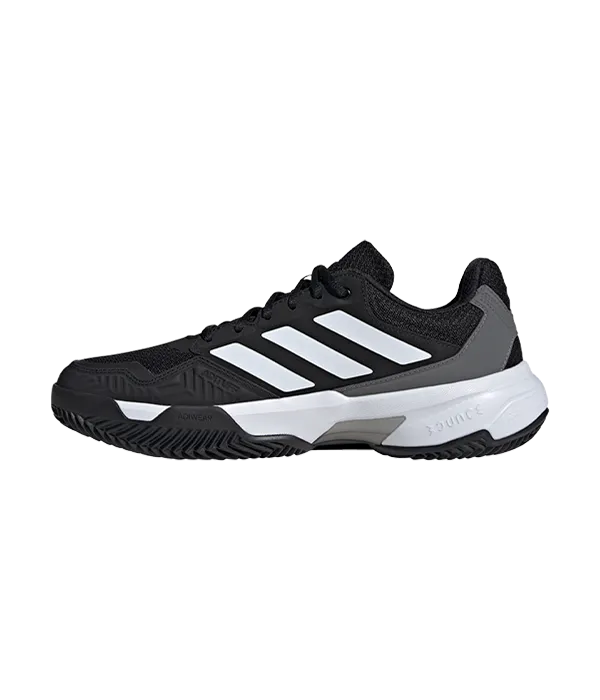 Zapatillas Adidas CourtJam Control 3 M CL Negra/Gris