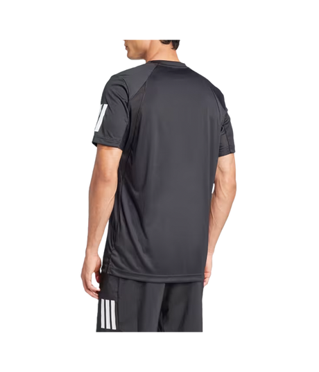 Camiseta Adidas Club 3STR Tee Negro 2025