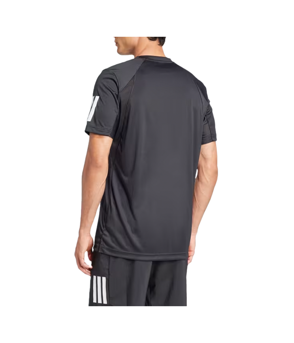 Camiseta Adidas Club 3STR Tee Negro 2025