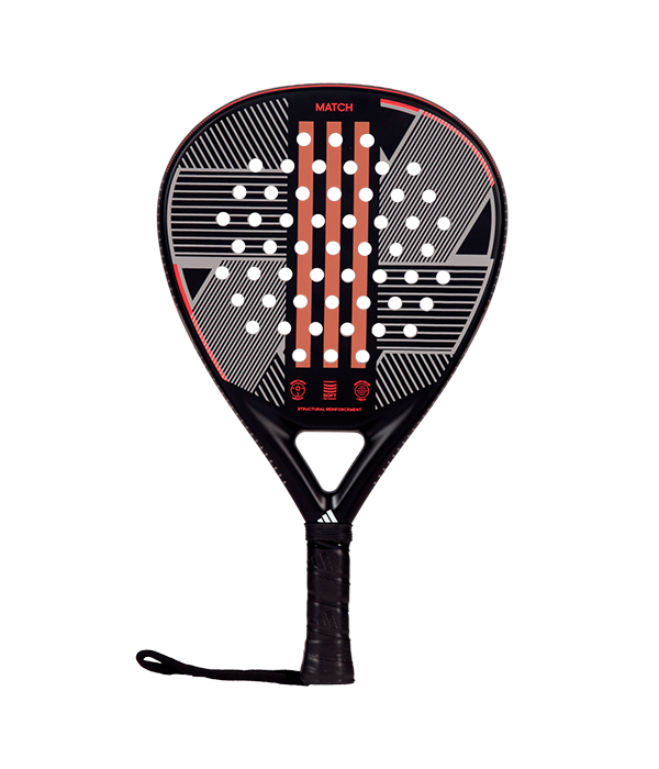 Padel racket Adidas MATCH 3.3 Black/Red 2024