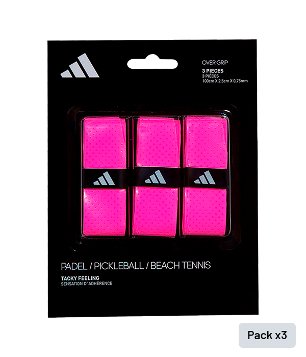 Overgrips Adidas Perforado Rosa (Pack x3)