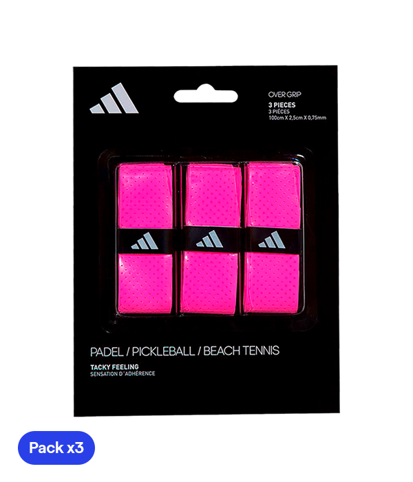 Overgrips Adidas Perforado Rosa (Pack x3)