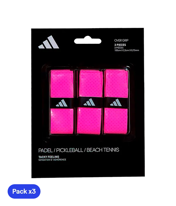 Overgrips Adidas Perforado Rosa (Pack x3)