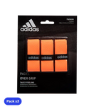 Overgrips Adidas Perforado Naranja (Pack x3)
