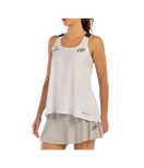 Camiseta Tirantes Bullpadel Agore Women Blanco 2025