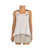Camiseta Tirantes Bullpadel Agore Women Blanco 2025