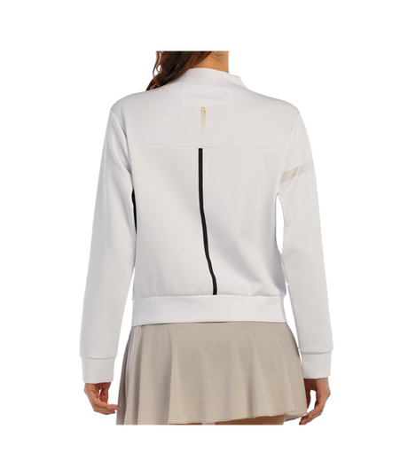 Bullpadel Airar Women Sweatshirt White 2025