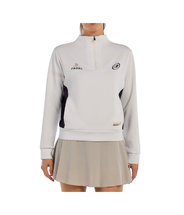 Bullpadel Airar Women Sweatshirt White 2025