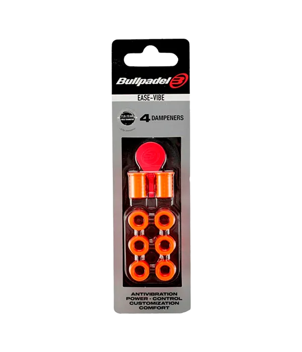 Antivibrador Bullpadel Ease Vibe Naranja 2025