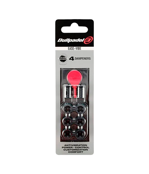 Antivibrador Bullpadel Ease Vibe Negro 2025