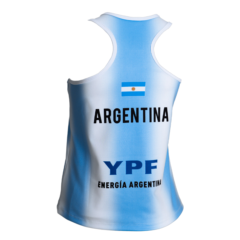 T-shirt Bullpadel Official White Women 2026 Argentine Association of Padel