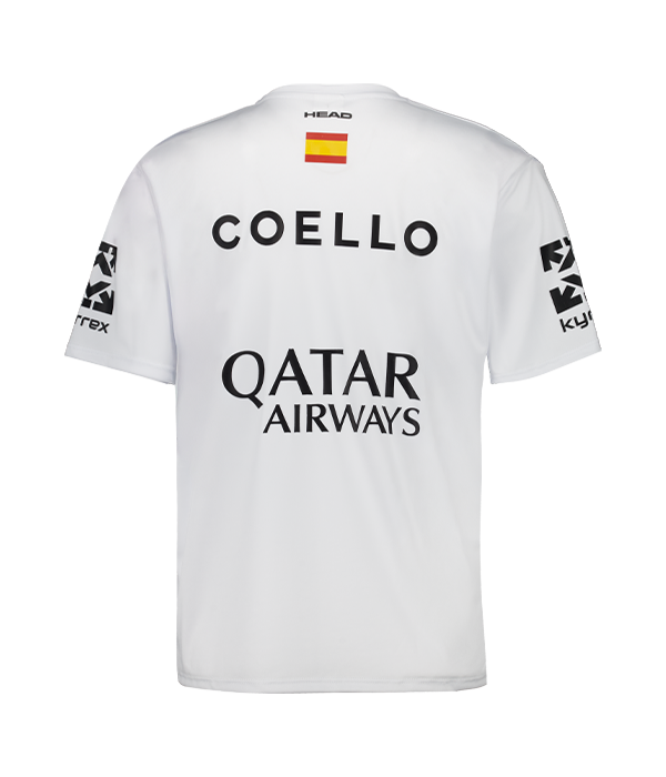 Camiseta Head Arturo Coello 2025 Blanca